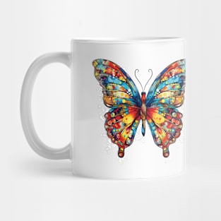 Butterfly Colorful Watercolor Mug
